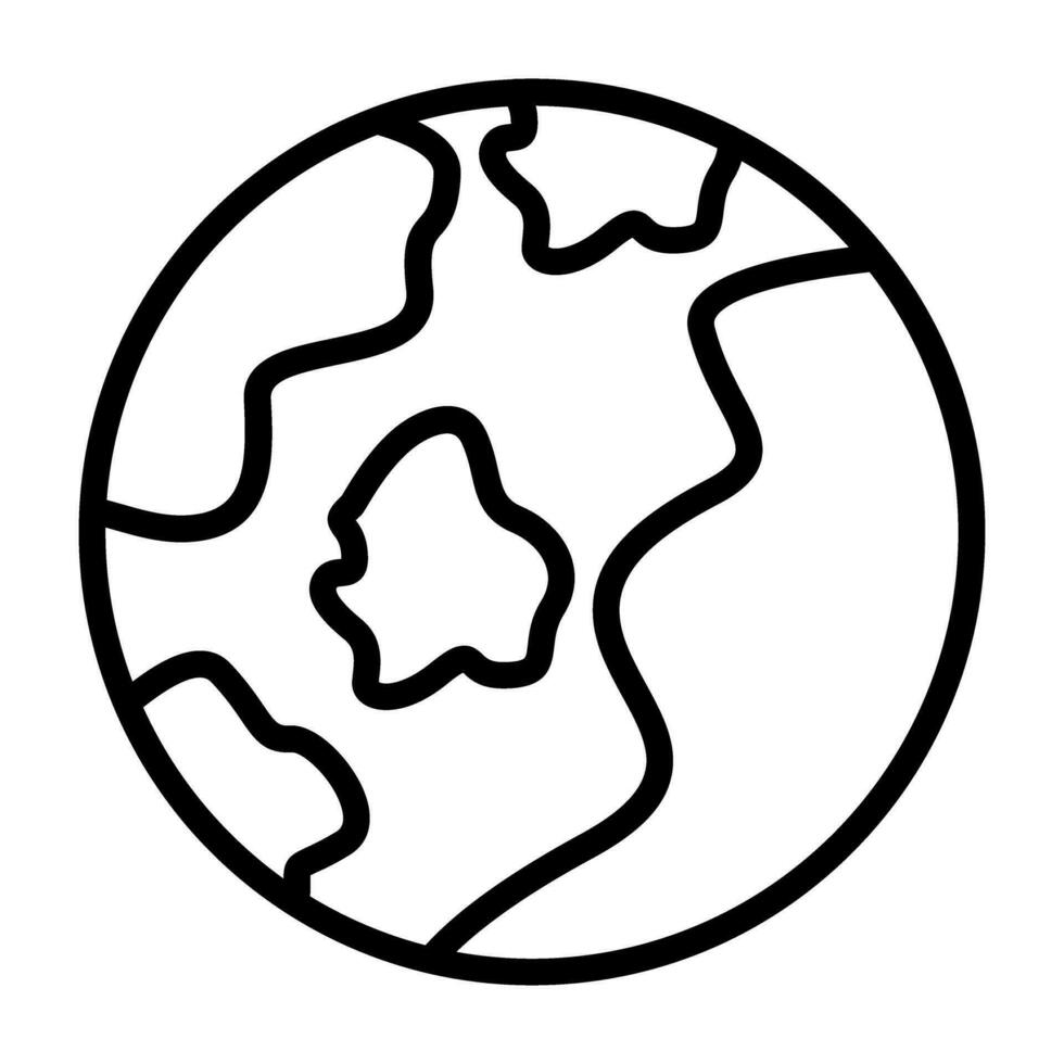 Earth Vector Icon