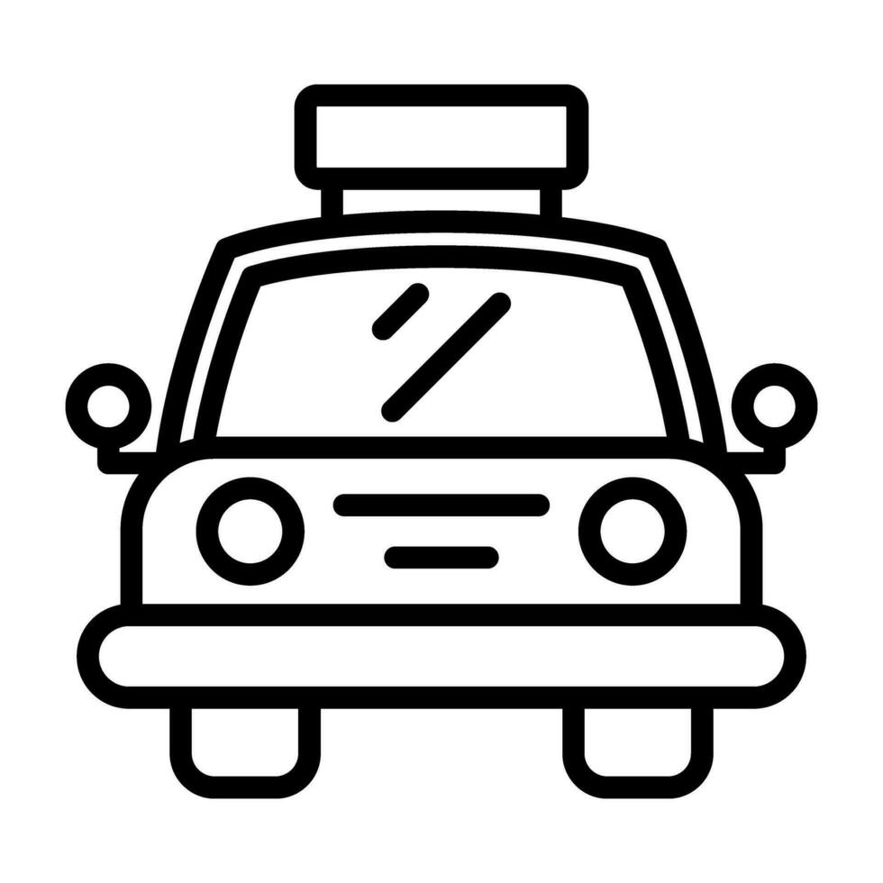 Taxi Vector Icon