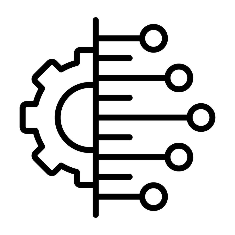 Data Integration Vector Icon