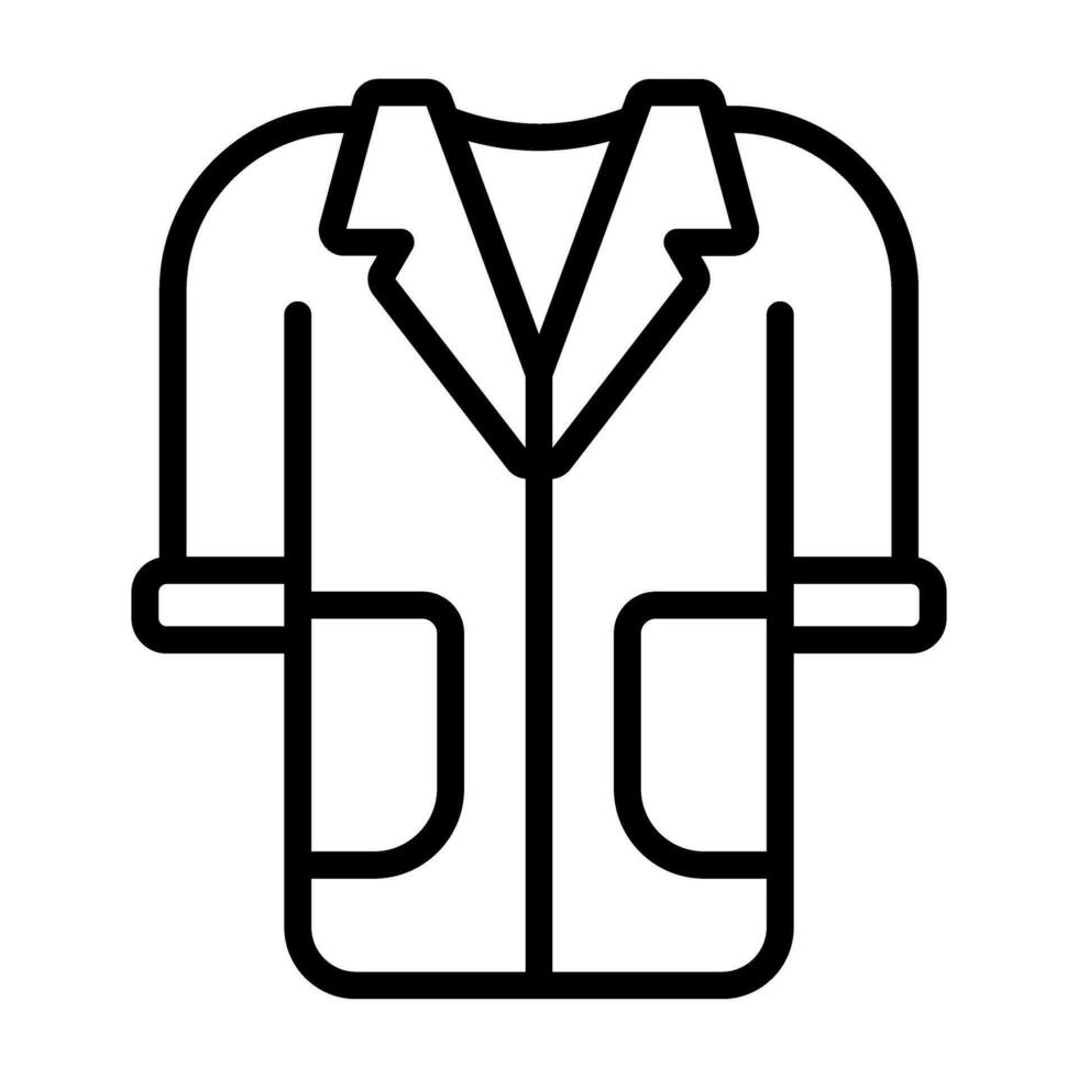 Lab Coat Vector Icon