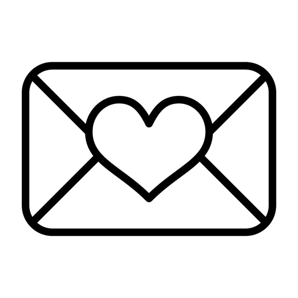 Love Letter Vector Icon