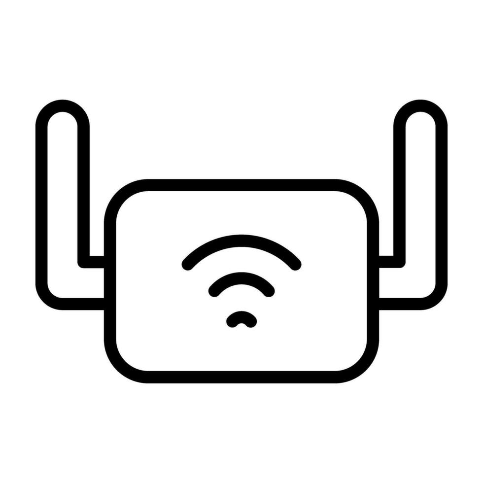 Wi-Fi Range Extender Vector Icon