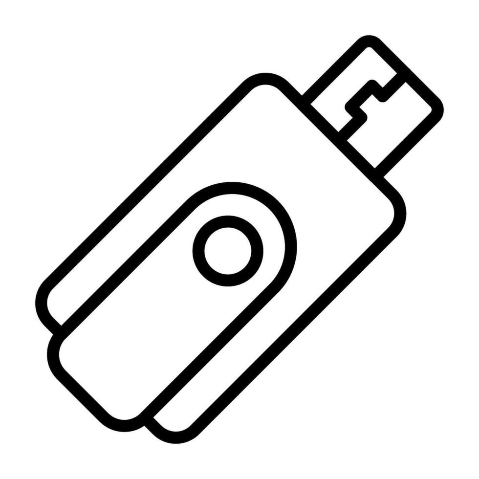 Flash Drive Vector Icon