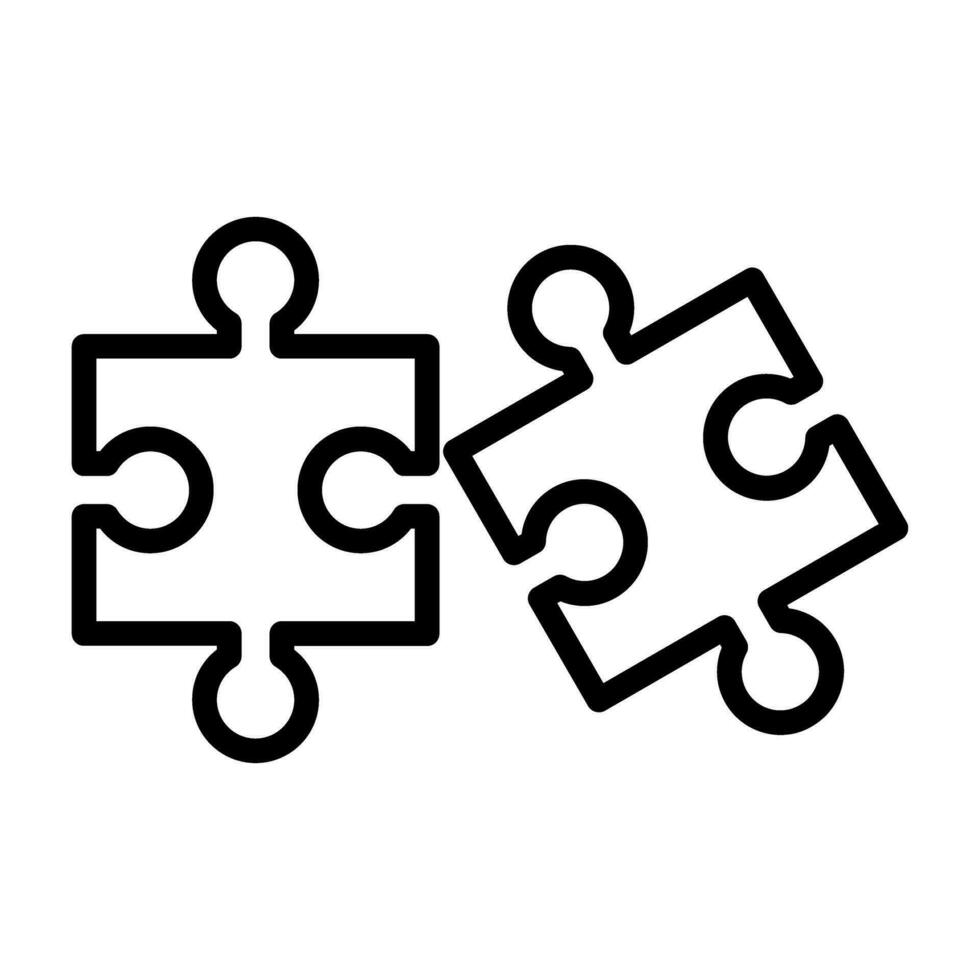 Puzzle Game Vector Icon