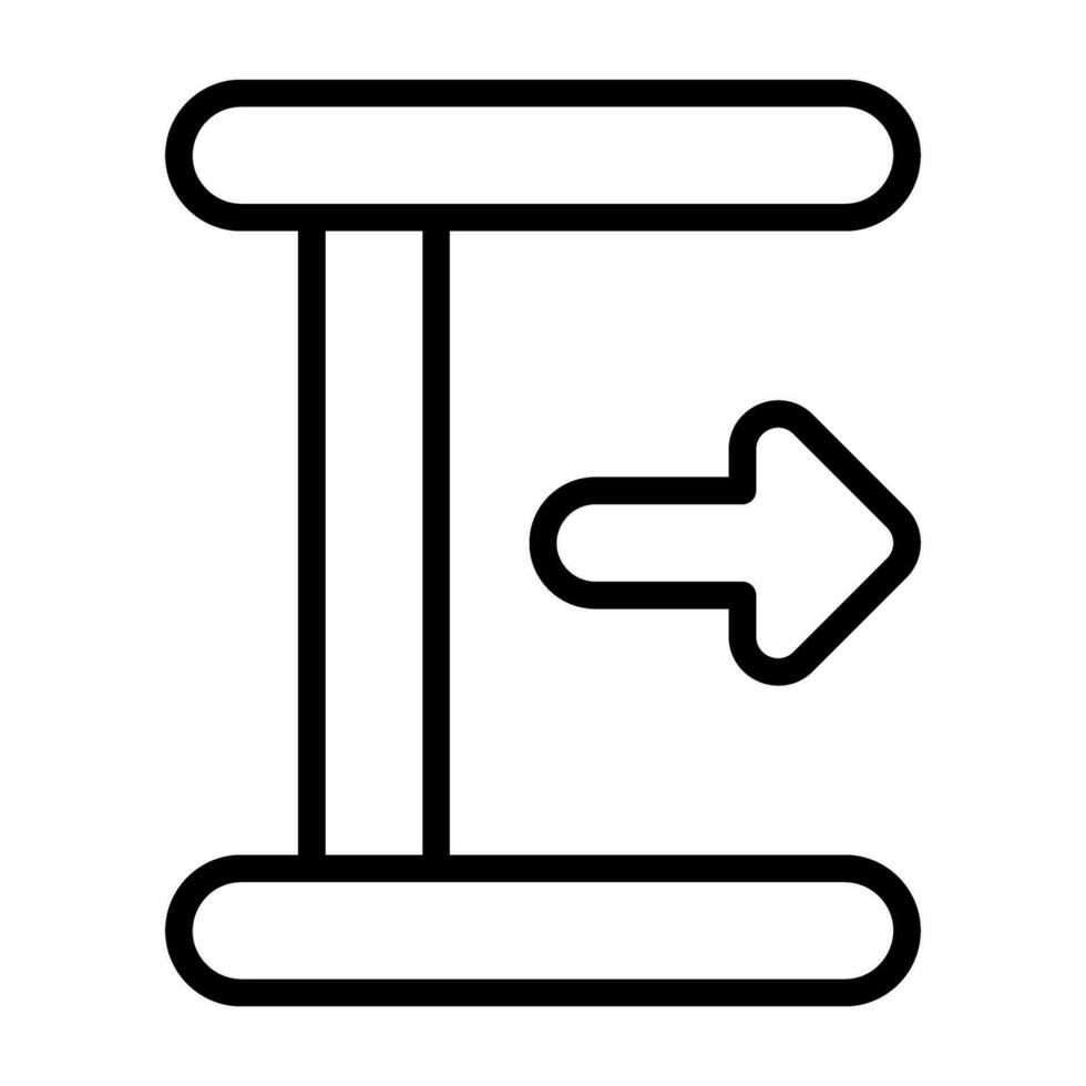 Slide Rule Vector Icon