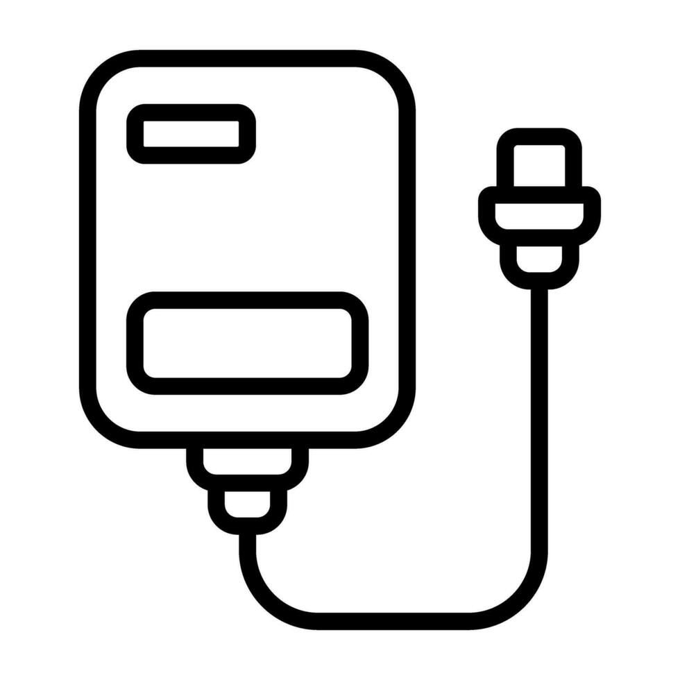 External Hard Drive Vector Icon