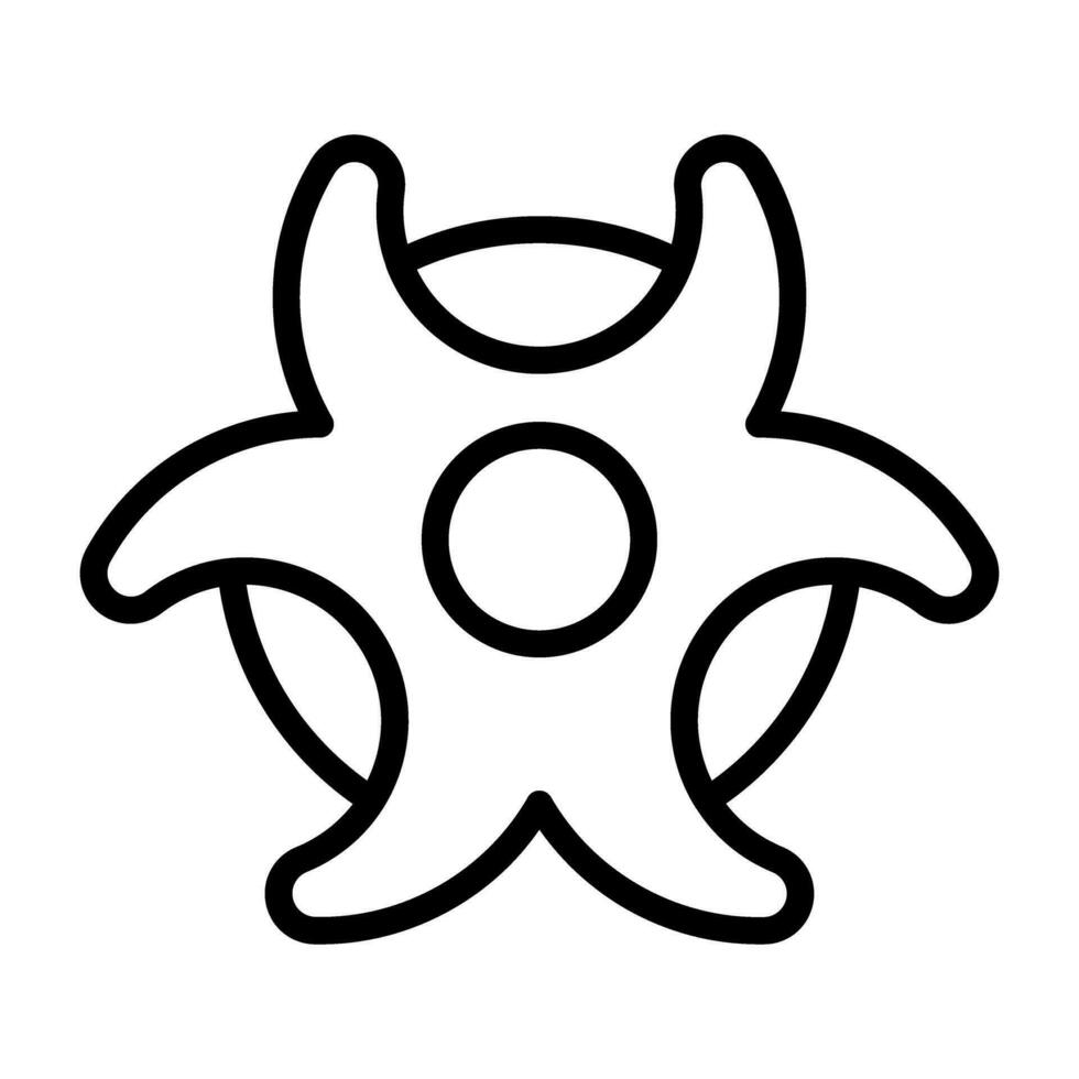 Biohazard symbol Vector Icon