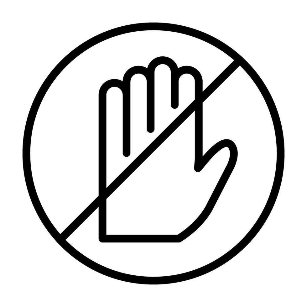 Restriction Vector Icon