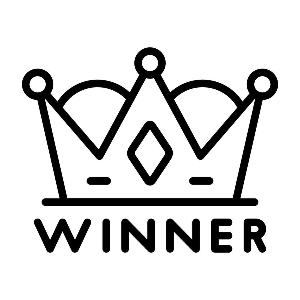 Winner Vector Icon