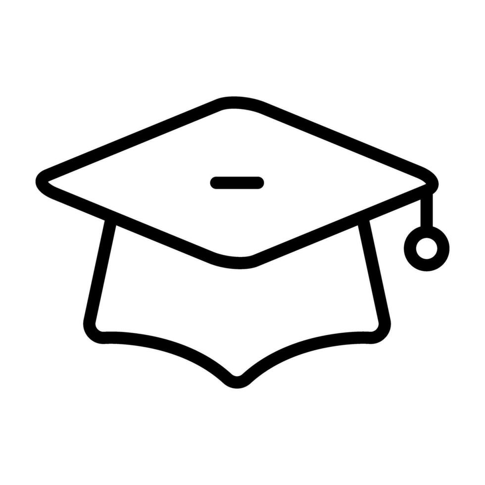 Graduation Cap Vector Icon