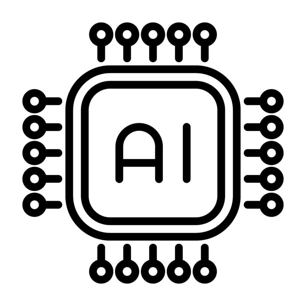 icono de vector de ai