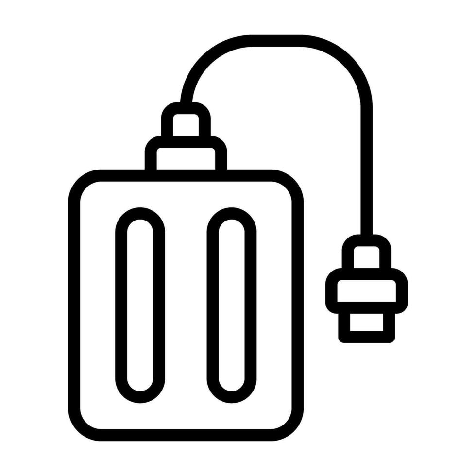 External Hard Drive Vector Icon