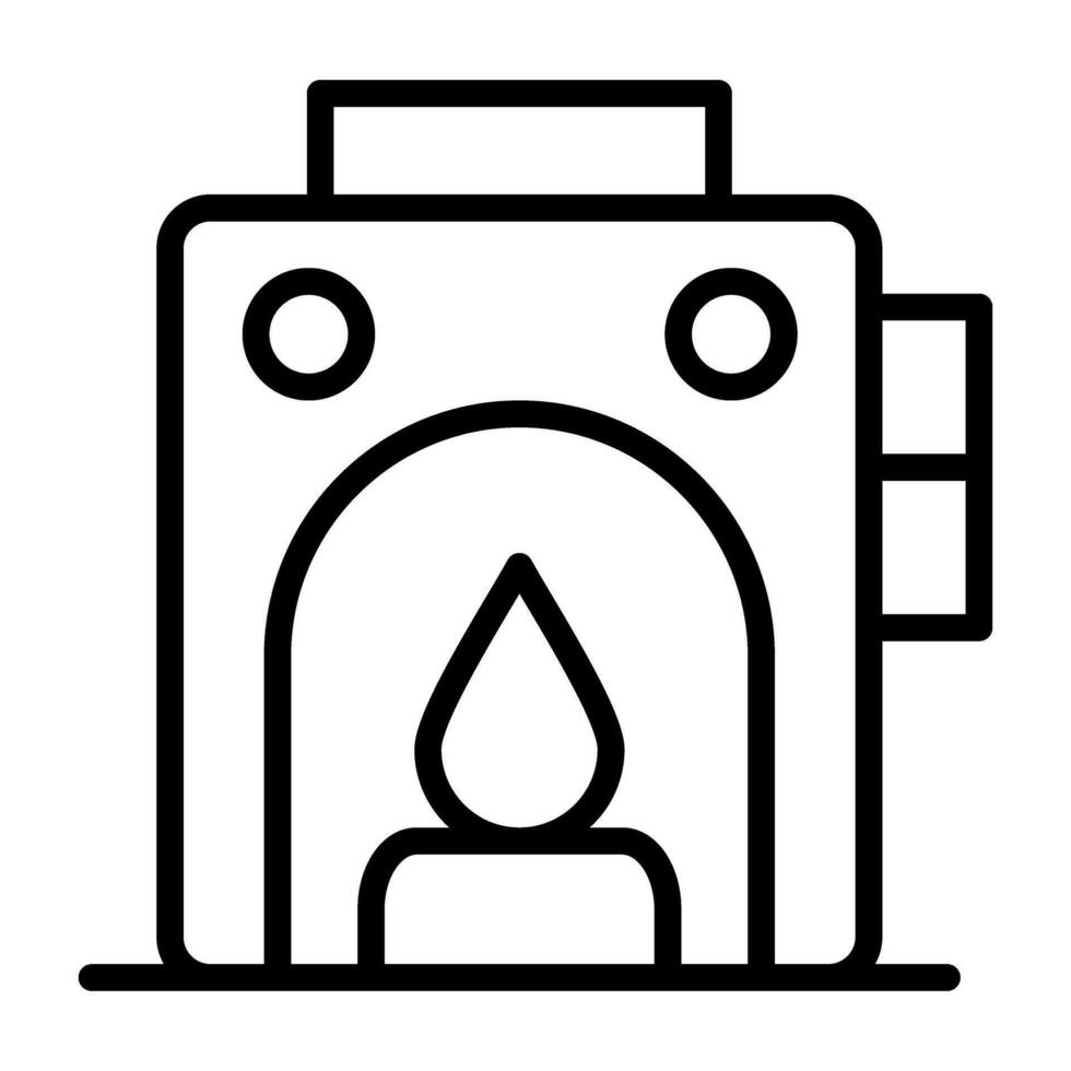 Furnace Vector Icon