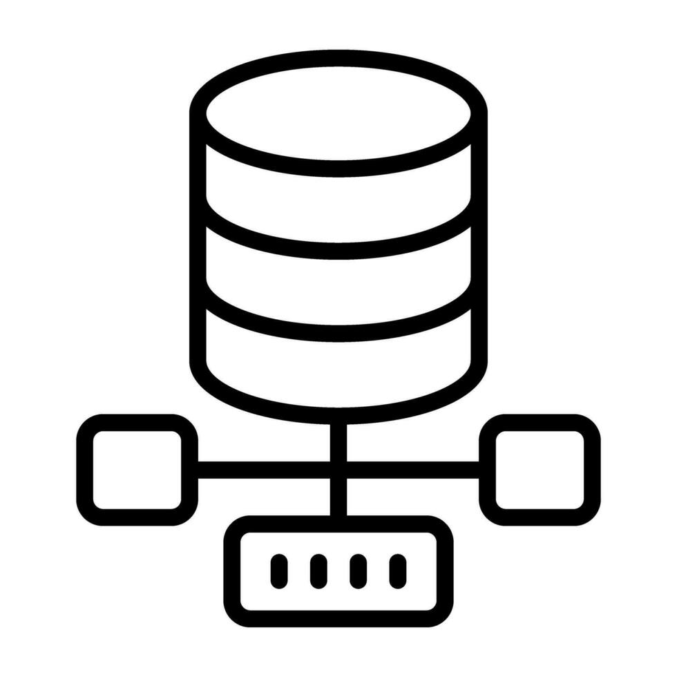 DBMS Vector Icon