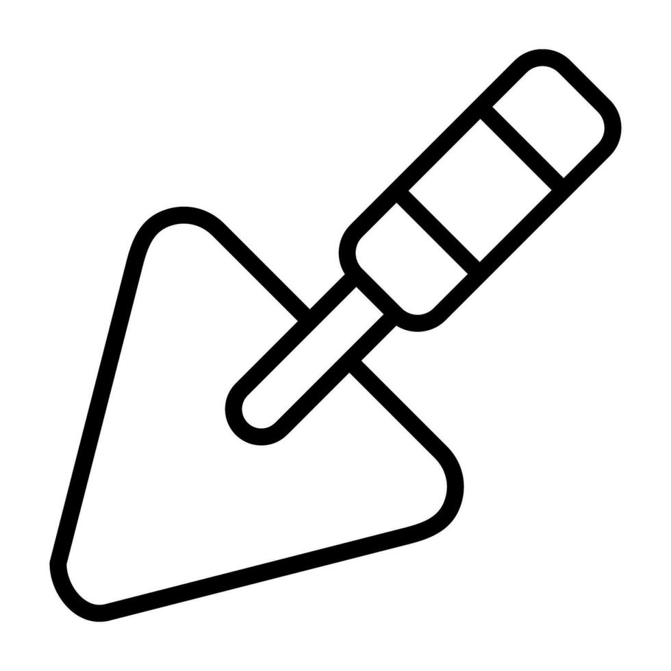 Trowel Vector Icon