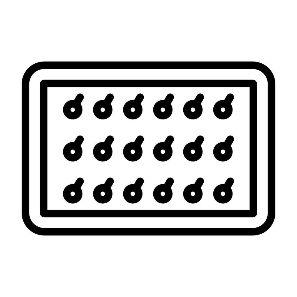 Pinboard with pins Vector Icon