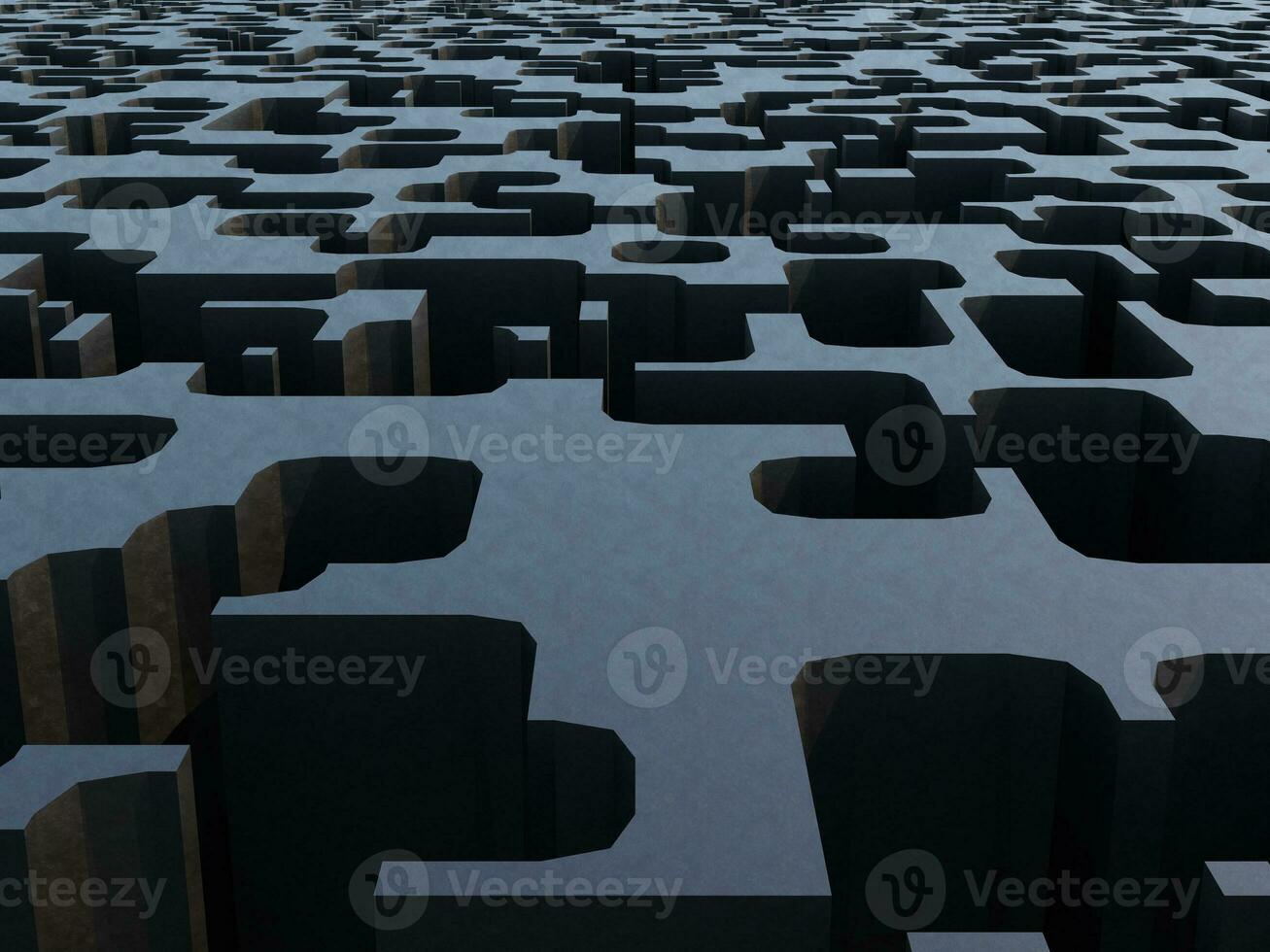 elegant 3d render black dark abstract geometry background with concrete texture wallpaper photo