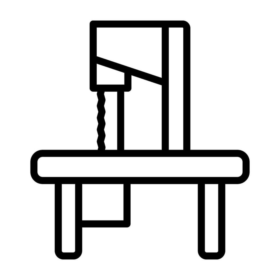 Bandsaw Vector Icon