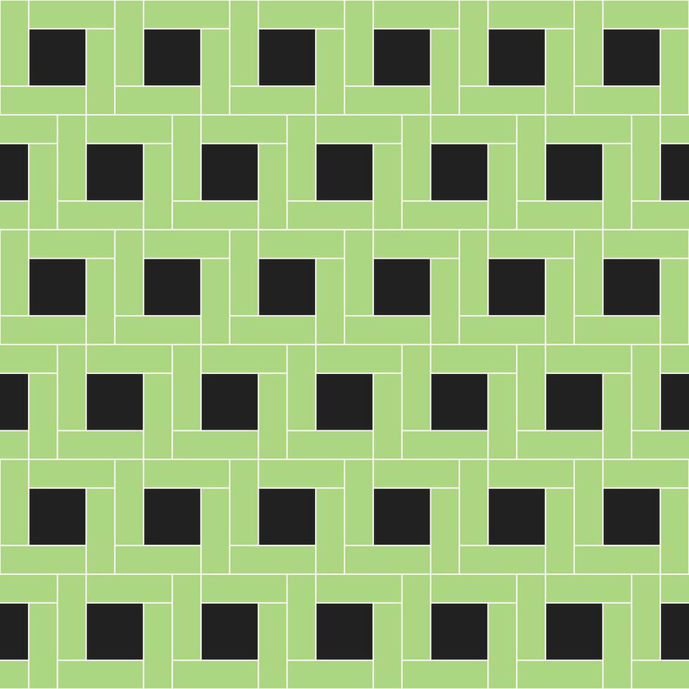 Square vector pattern. Light green square pattern. Seamless geometric pattern for clothing, wrapping paper, backdrop, background, gift card.