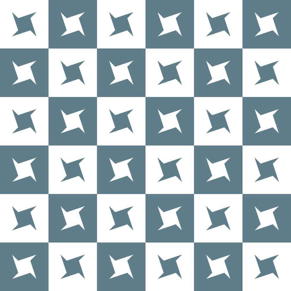 Grey ninja star. ninja star pattern. ninja star pattern background. ninja star background. Seamless pattern. for backdrop, decoration, Gift wrapping vector