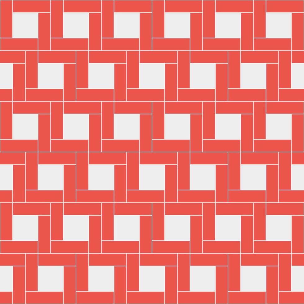 Square vector pattern. Red square pattern. Seamless geometric pattern for clothing, wrapping paper, backdrop, background, gift card.