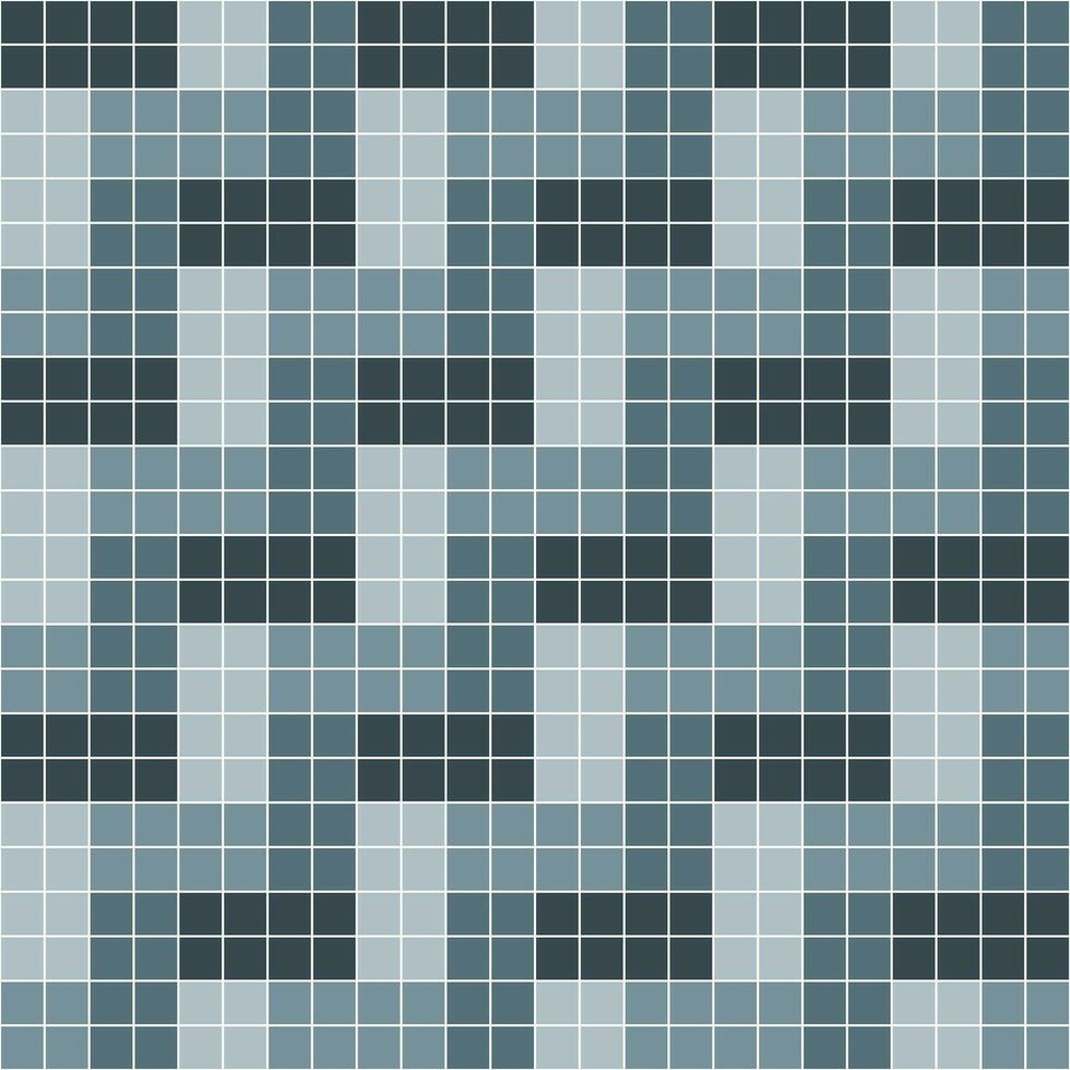 Grey tile background, Mosaic tile background, Tile background, Seamless pattern, Mosaic seamless pattern, Mosaic tiles texture or background. Bathroom wall tiles, floor tiles with beautiful pattern vector