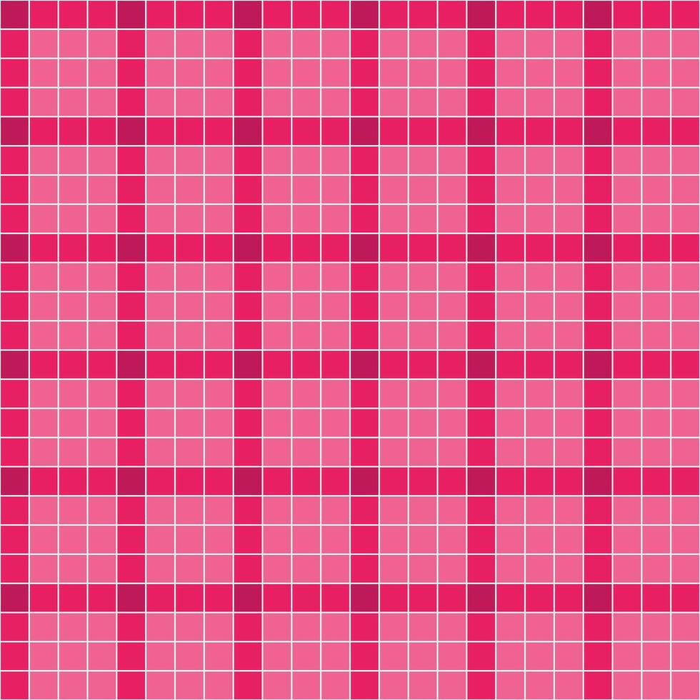 Pink tile background, Mosaic tile background, Tile background, Seamless pattern, Mosaic seamless pattern, Mosaic tiles texture or background. Bathroom wall tiles, floor tiles with beautiful pattern vector