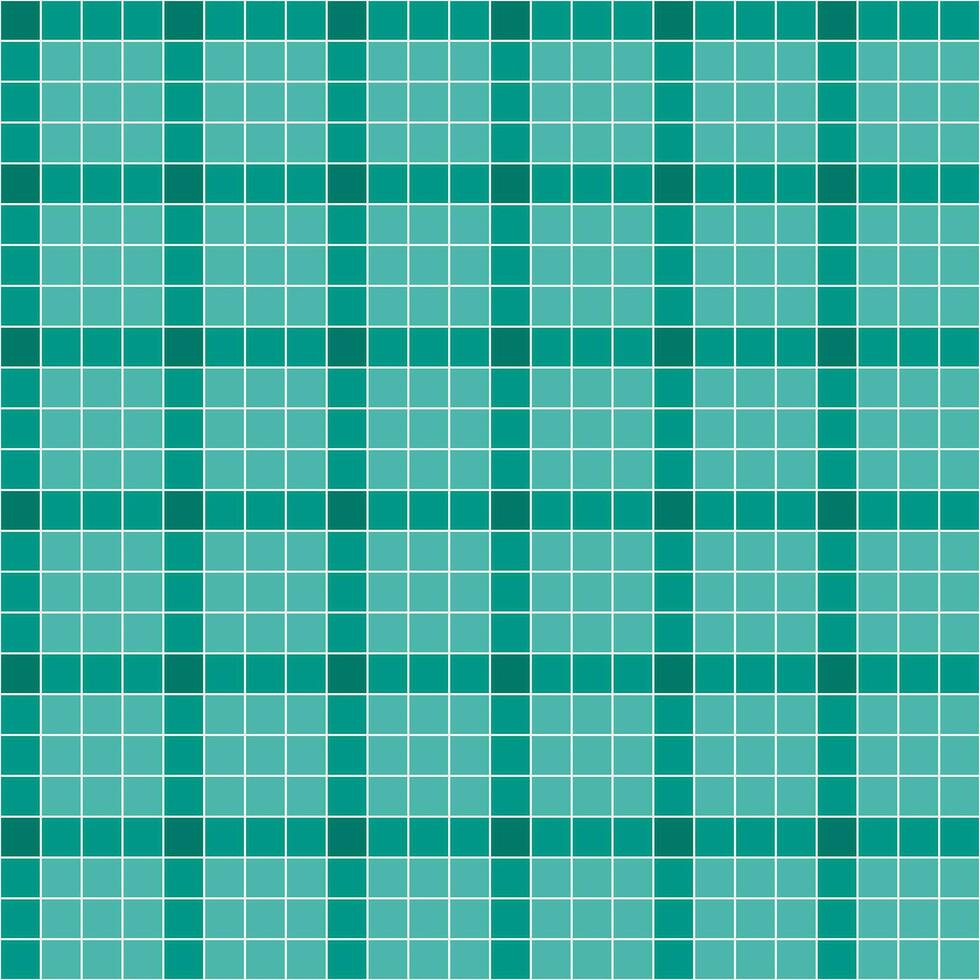 Green tile background, Mosaic tile background, Tile background, Seamless pattern, Mosaic seamless pattern, Mosaic tiles texture or background. Bathroom wall tiles, floor tiles with beautiful pattern vector