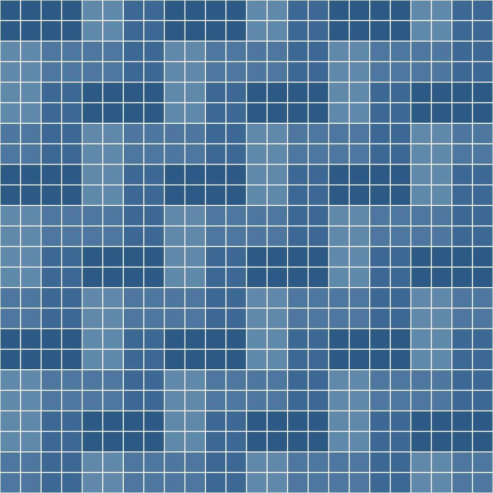 Navy tile background, Mosaic tile background, Tile background, Seamless pattern, Mosaic seamless pattern, Mosaic tiles texture or background. Bathroom wall tiles, floor tiles with beautiful pattern vector