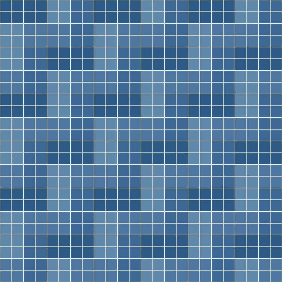 Navy tile background, Mosaic tile background, Tile background, Seamless pattern, Mosaic seamless pattern, Mosaic tiles texture or background. Bathroom wall tiles, floor tiles with beautiful pattern vector