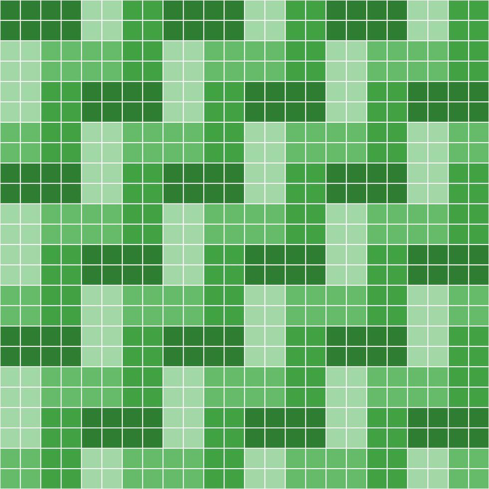 Light green tile background, Mosaic tile background, Tile background, Seamless pattern, Mosaic seamless pattern, Mosaic tiles texture. Bathroom wall tiles, floor tiles with beautiful pattern vector