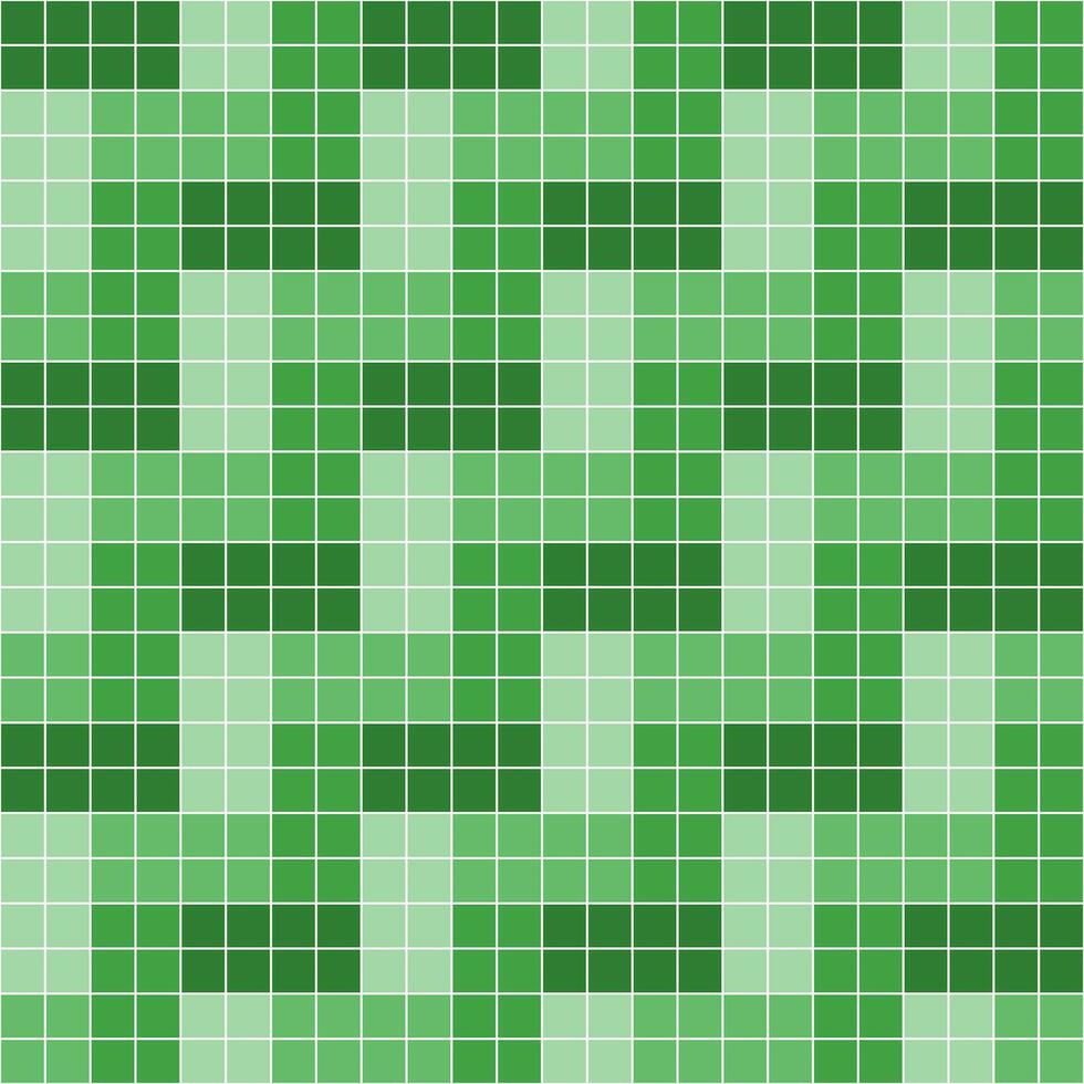 Light green tile background, Mosaic tile background, Tile background, Seamless pattern, Mosaic seamless pattern, Mosaic tiles texture. Bathroom wall tiles, floor tiles with beautiful pattern vector