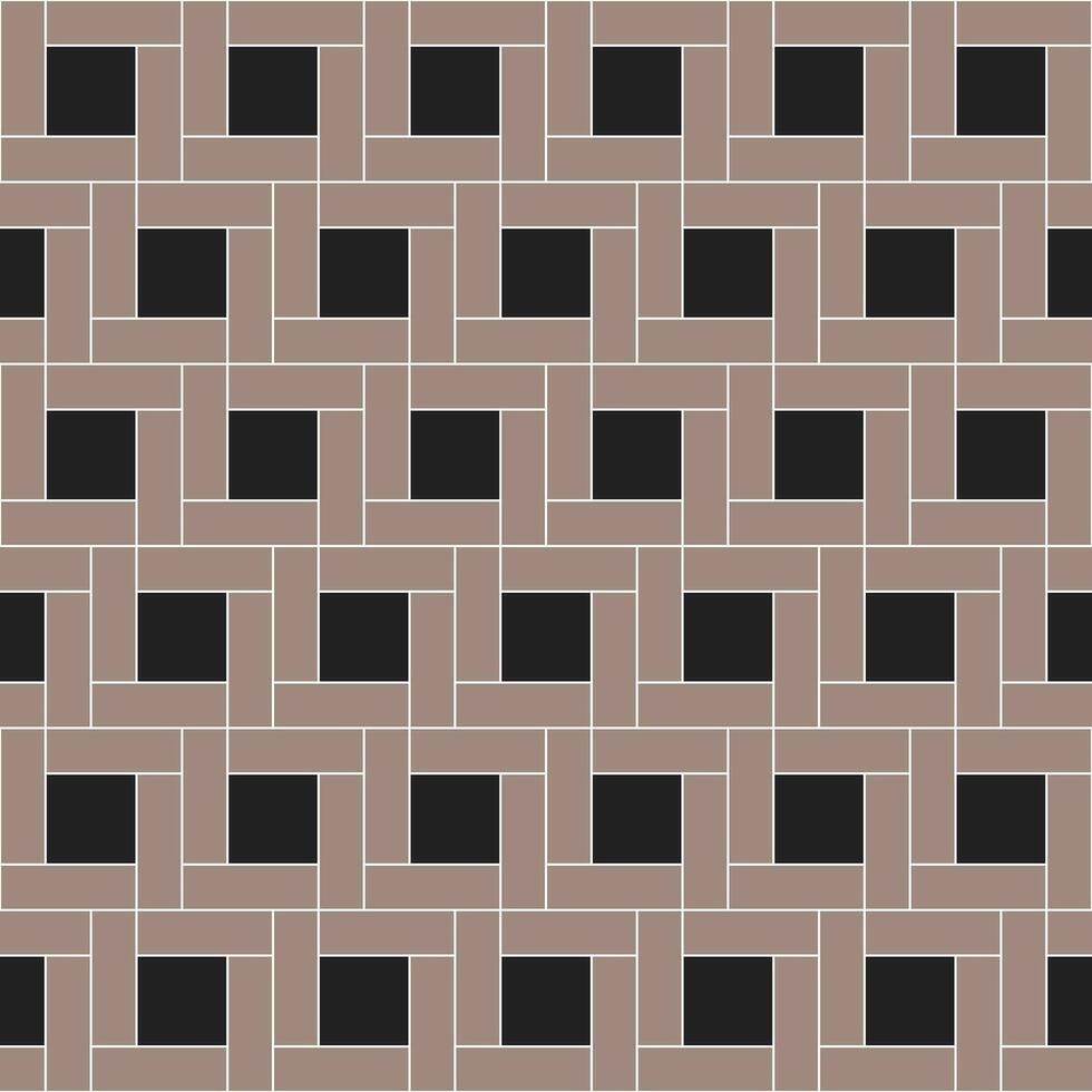 Square vector pattern. Brown square pattern. Seamless geometric pattern for clothing, wrapping paper, backdrop, background, gift card.