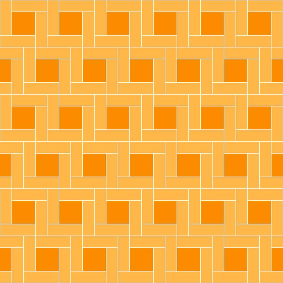 Square vector pattern. Orange square pattern. Seamless geometric pattern for clothing, wrapping paper, backdrop, background, gift card.