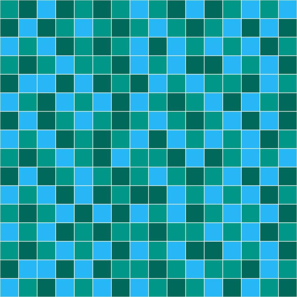 aleatorio loseta fondo, mosaico loseta fondo, loseta fondo, sin costura patrón, mosaico sin costura patrón, mosaico losas textura o antecedentes. baño pared losas, nadando piscina losas. vector