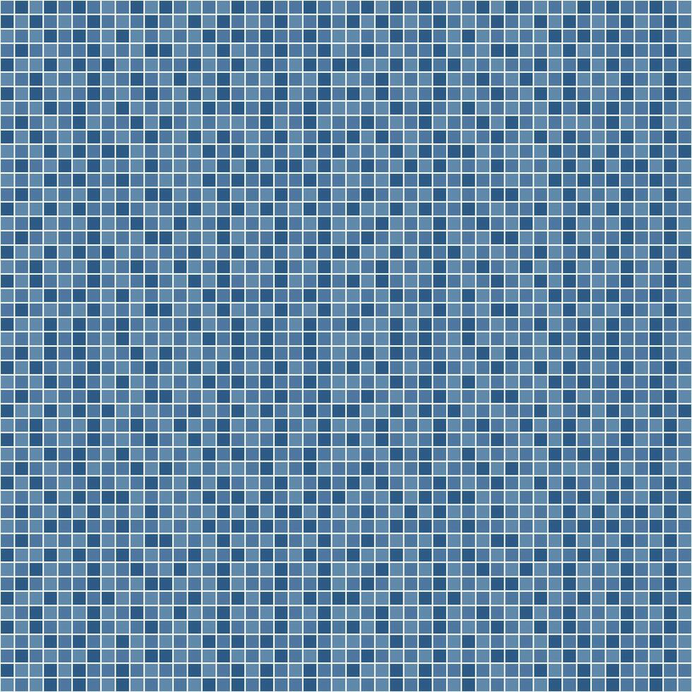 Armada azul loseta fondo, mosaico loseta fondo, loseta fondo, sin costura patrón, mosaico sin costura patrón, mosaico losas textura o antecedentes. baño pared losas, nadando piscina losas. vector