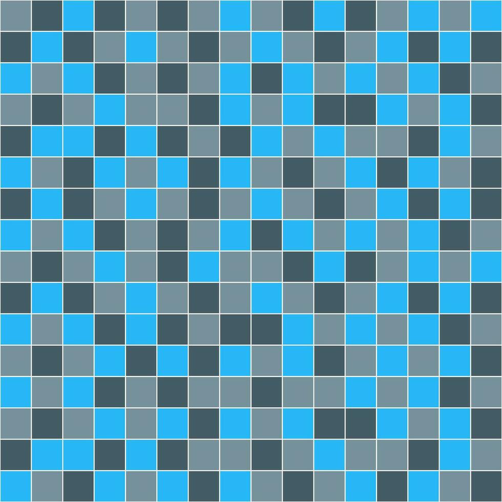 Random tile background, Mosaic tile background, Tile background, Seamless pattern, Mosaic seamless pattern, Mosaic tiles texture or background. Bathroom wall tiles, swimming pool tiles. vector