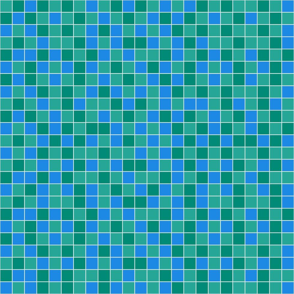 aleatorio loseta fondo, mosaico loseta fondo, loseta fondo, sin costura patrón, mosaico sin costura patrón, mosaico losas textura o antecedentes. baño pared losas, nadando piscina losas. vector