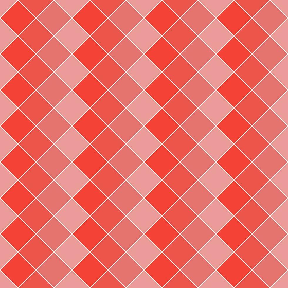 Red checker pattern. checker seamless pattern vector. checker pattern. Decorative elements, floor tiles, wall tiles, bathroom tiles, swimming pool tiles. vector