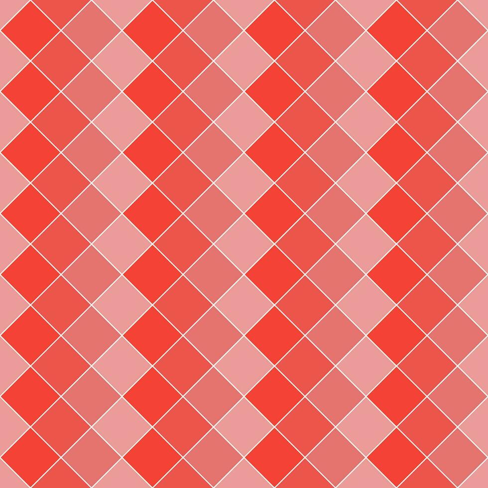 Red checker pattern. checker seamless pattern vector. checker pattern. Decorative elements, floor tiles, wall tiles, bathroom tiles, swimming pool tiles. vector