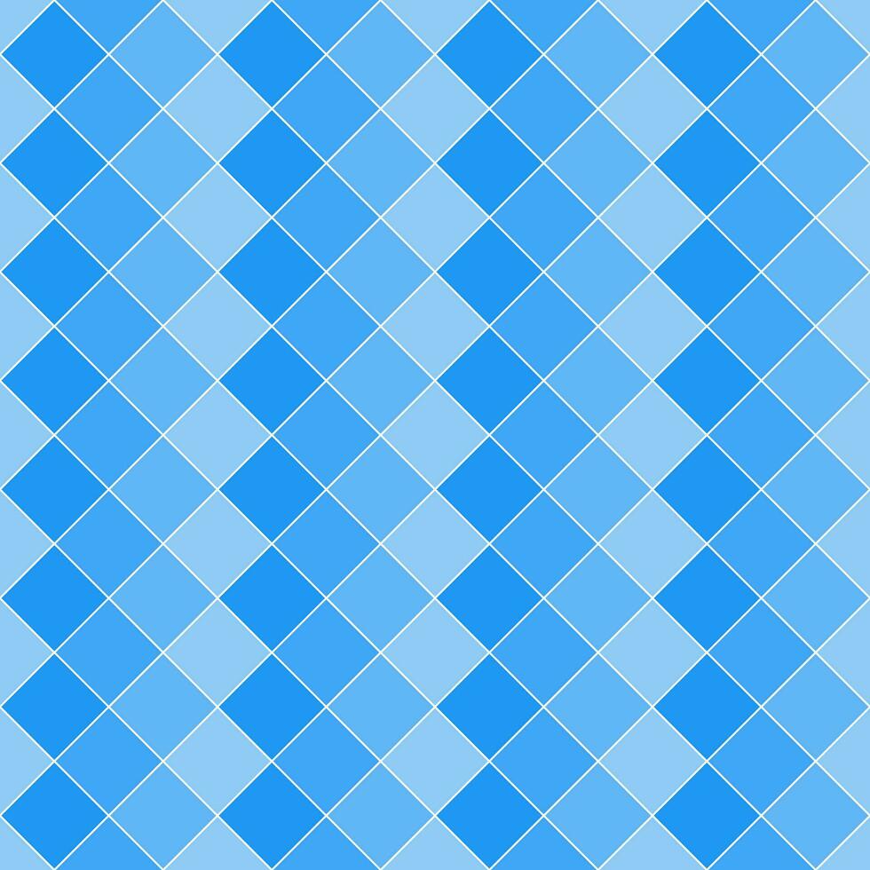 Blue checker pattern. checker seamless pattern vector. checker pattern. Decorative elements, floor tiles, wall tiles, bathroom tiles, swimming pool tiles. vector