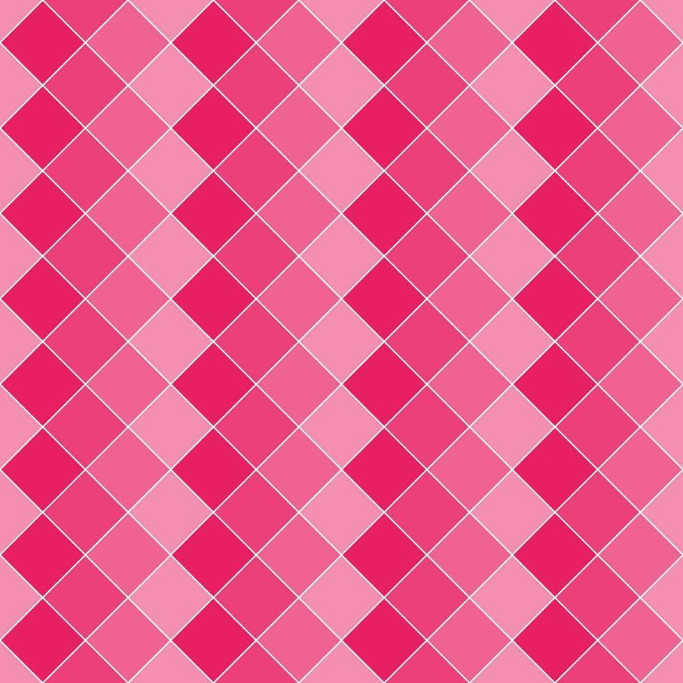 Pink checker pattern. checker seamless pattern vector. checker pattern. Decorative elements, floor tiles, wall tiles, bathroom tiles, swimming pool tiles. vector