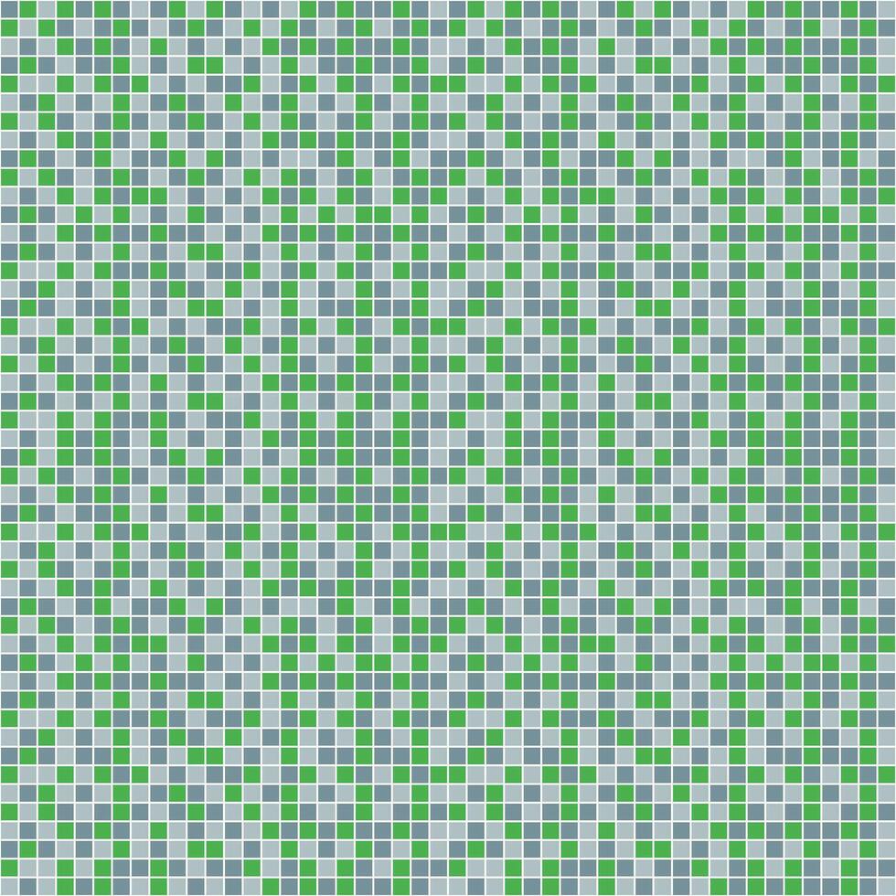 Light green tile background, Mosaic tile background, Tile background, Seamless pattern, Mosaic seamless pattern, Mosaic tiles texture or background. Bathroom wall tiles, swimming pool tiles. vector