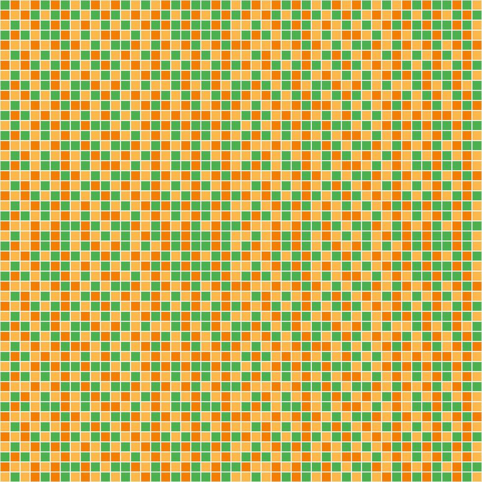 Orange tile background, Mosaic tile background, Tile background, Seamless pattern, Mosaic seamless pattern, Mosaic tiles texture or background. Bathroom wall tiles, swimming pool tiles. vector