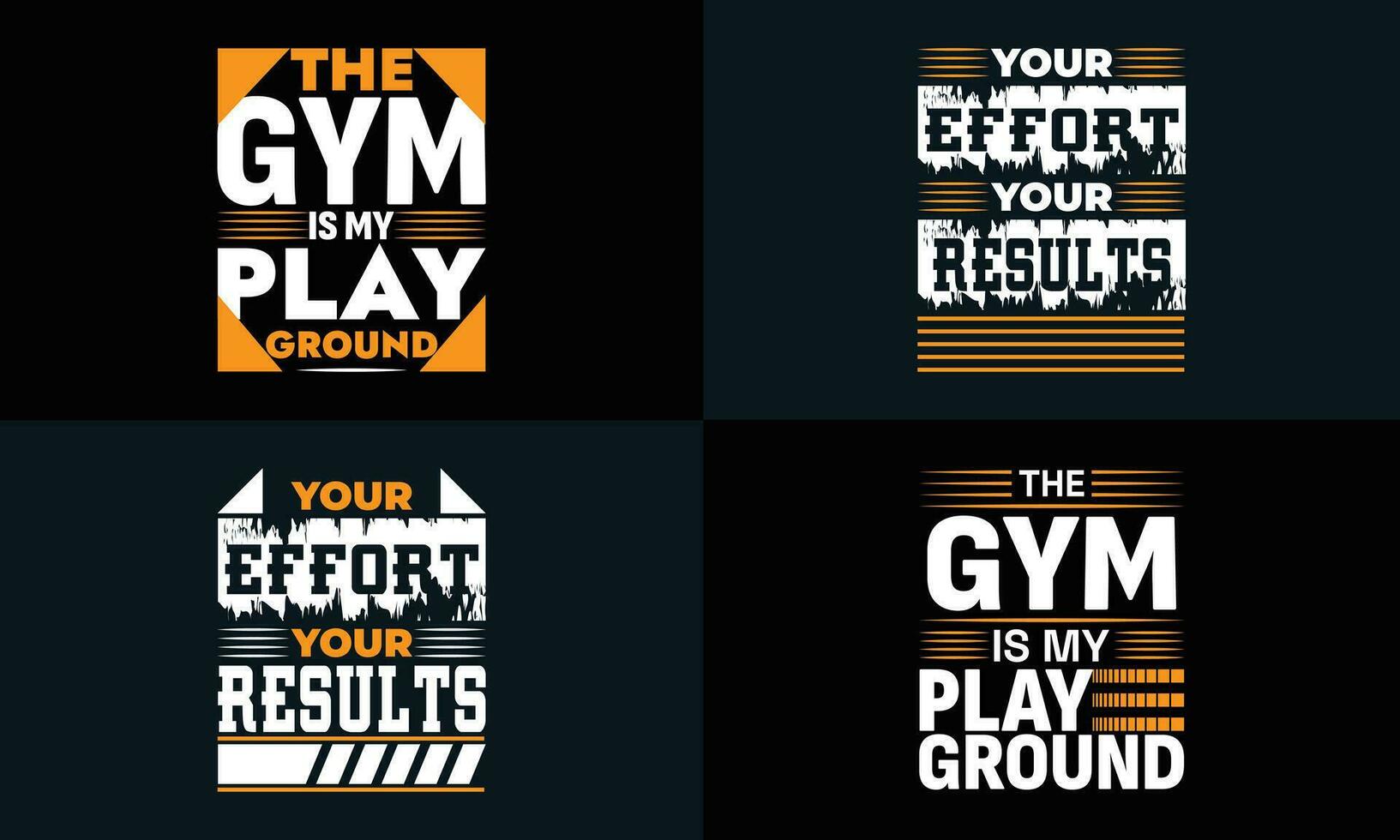 best typography t shirt design for gym and fitness inspiration and motivation vector