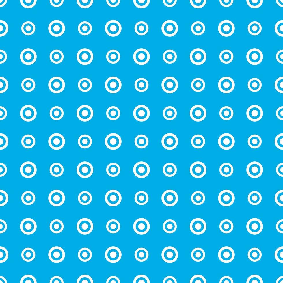 Polka dot seamless pattern, light blue polka dot vector background.