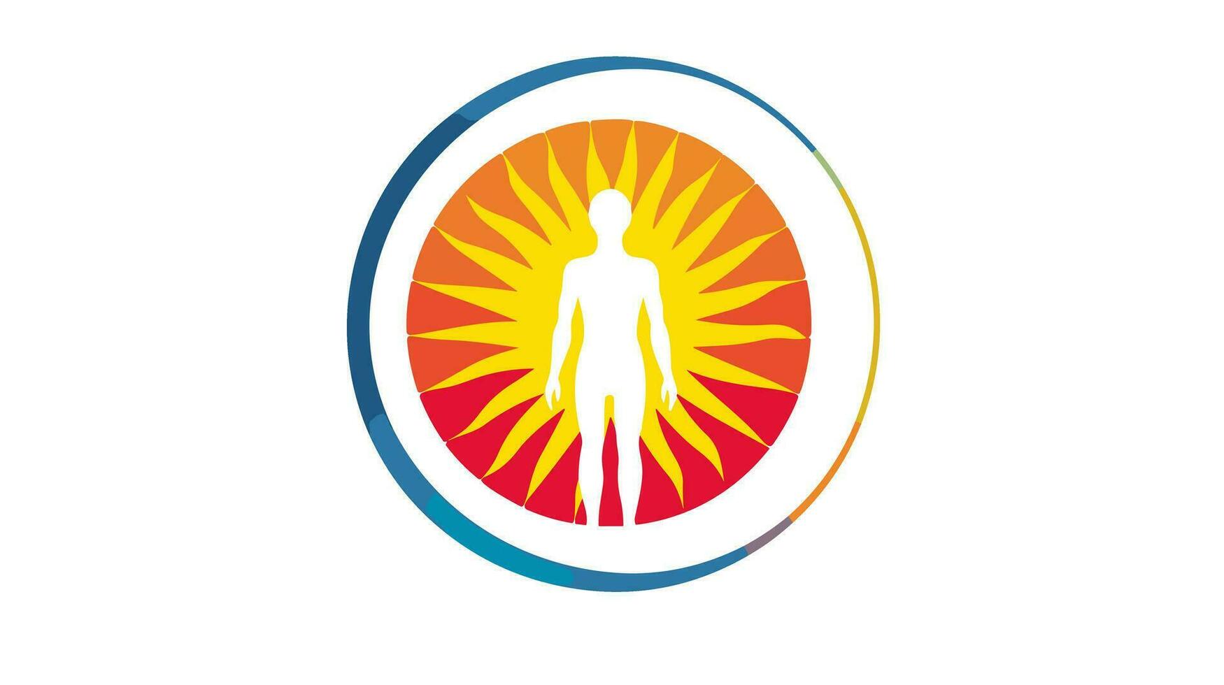 The Mystical Aura Revealing the Ethereal Energy Field of the Human Aura in an Enchanting Image vector