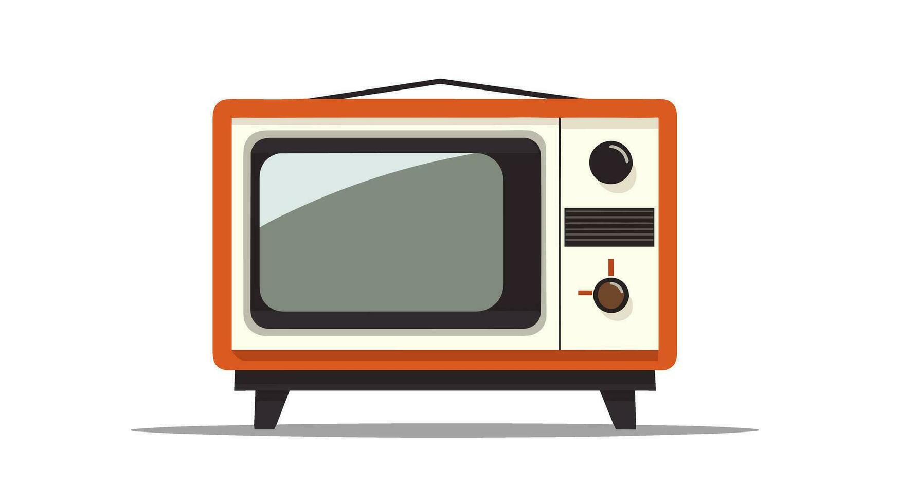 Television Evolution Exploring the TV Icon in a Captivating Image vector