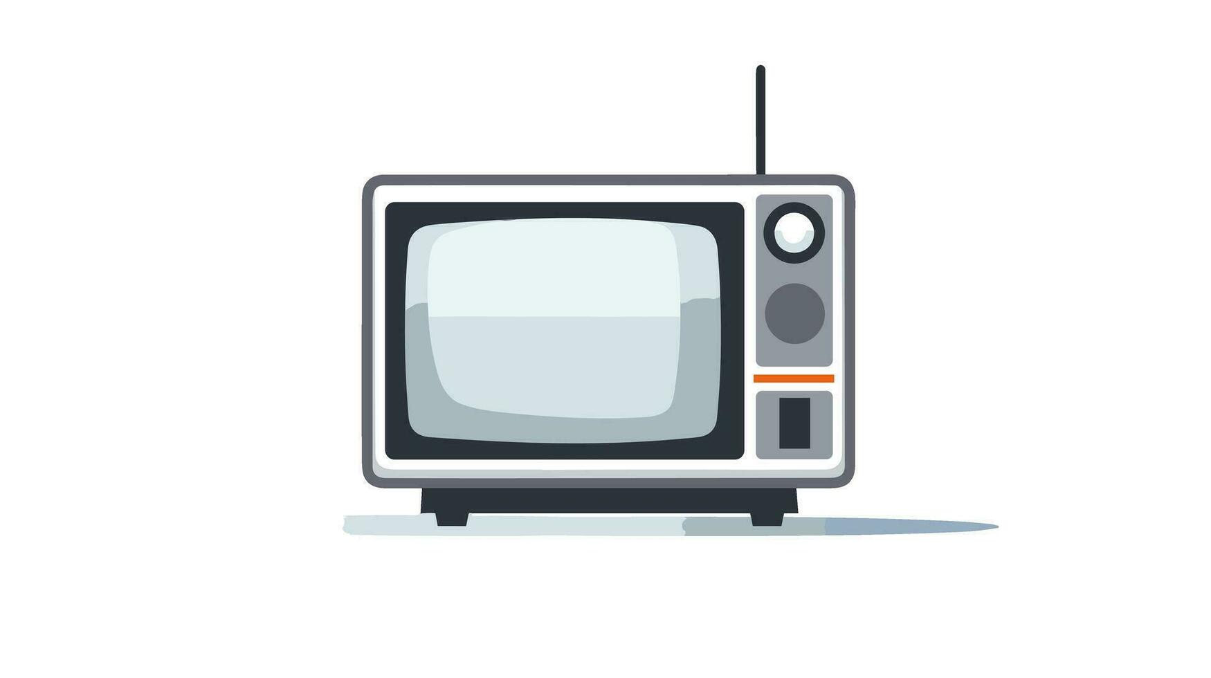 Television Evolution Exploring the TV Icon in a Captivating Image vector