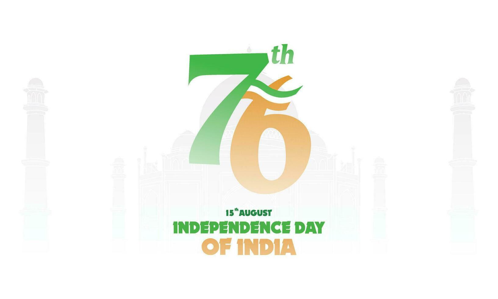 contento independencia día de India vector antecedentes
